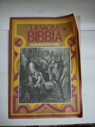 Sacra bibbia tavole di - tavole,