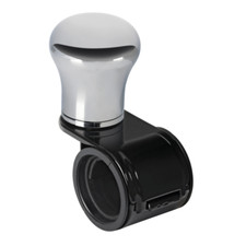 Aluminum car steering knob - aluminum,