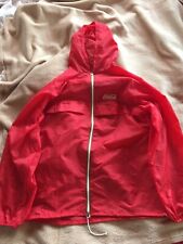 K-Way COCA-COLA/Giacca Giubbotto pioggia- Vintage originale 