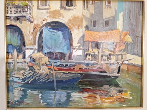 Quadri olio tela - tela, con