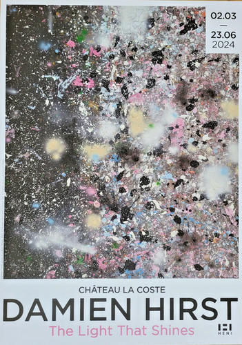 Damien hirst poster mostra - hirst,