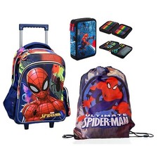 Spiderman  Set Zaino Trolley