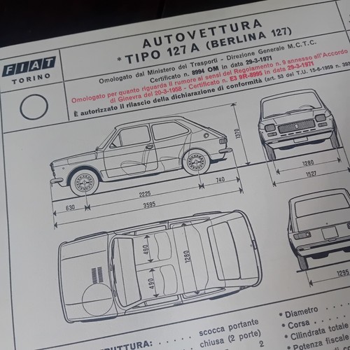 Fiat 127 bauletto - bauletto, abarth