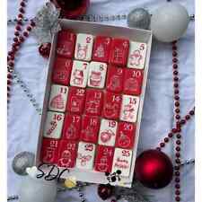 Calendario Avvento Natale Cookie Cutter Formine Biscotti in acrilico rialzato