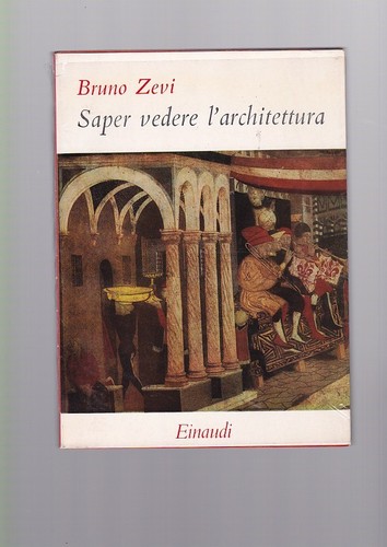 Zevi bruno saper vedere - -,