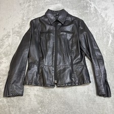 Giacca pelle donna vintage