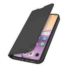 Custodia a libro con supporto stand e superficie soft touch per Realme 14 Pro 5G