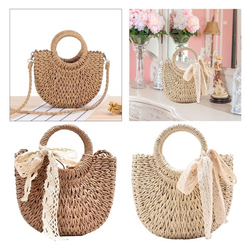 Borsa tracolla paglia - borsa,
