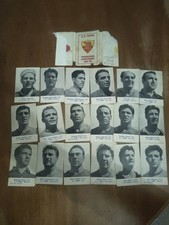 As Roma Formazione Campionato 1949 50 Box Custodia 18 figurine