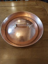 Coperchio pentola stock rame