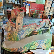 Castello arroccato HAUSSER ELASTOLIN articolo n. 9768 - Germania anni 50