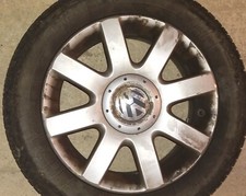 Set di N° 4 gomme 205 55 16 estive  Kleber Dynaxer hp4 + cerchi  lega vw 