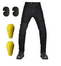 Men motorcycle jeans with - men's,