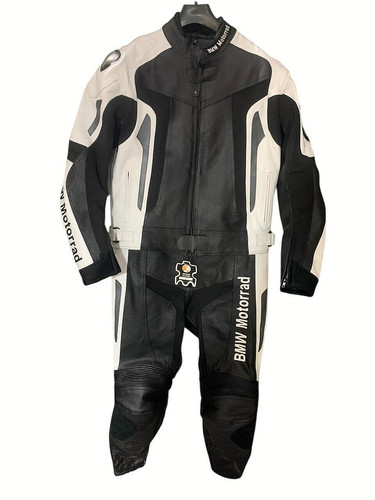 Tuta bmw bianco nero o - tuta,