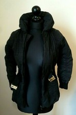 Giaccone Piumino Nero ELEGANTE 8 anni/cm126 cappuccio ottimo stato imbott.sintet