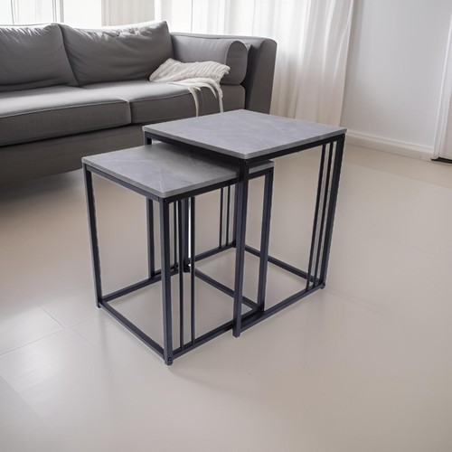 Set tavolini nesting effetto - tavolini,