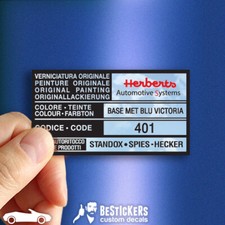 1 Adesivo etichetta Alfa