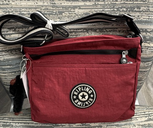 Borsa tracolla kipling rossa - tracolla,