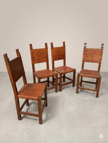 Set sedie antiche - 4,