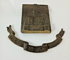 Placca Stemma Crest in Metallo