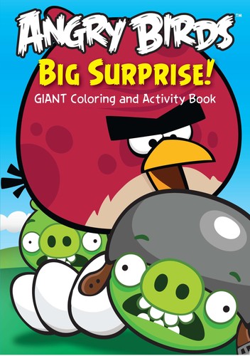 Angry birds giant coloring - angry,