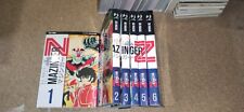MAZINGER Z 1-2-3-4-5-6 SERIE COMPLETA J-POP - IN CONDIZIONI OTTIME