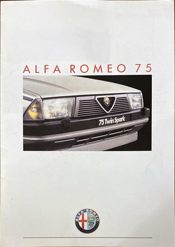 Alfa romeo depliant - alfa,