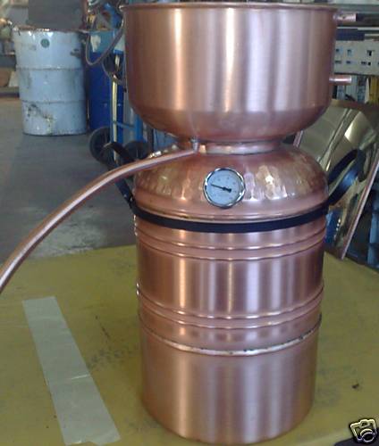 Alambicco rame 50 litri - in, da