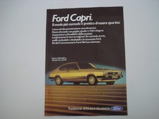advertising Pubblicità 1979 FORD CAPRI S