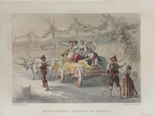 Stampa Antica 1850 - Bassano