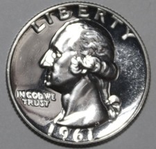 1961-P Washington Quarter -