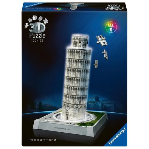 Puzzle iconico torre - 3d, iconico: