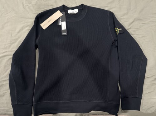 Stone island felpa knit logo - island,