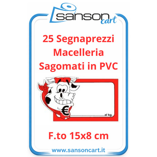 Segnaprezzi sagomati pvc - segnaprezzi,