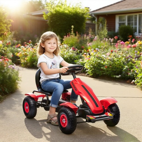 Kids pedal kart - pedal, w/