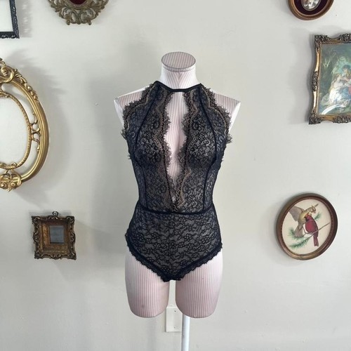 Intimissimi black lace halter - intimissimi,