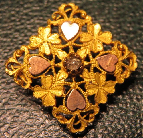 Broche romantique ancienne - broche,