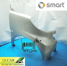 PARAFANGO ANTERIORE GRIGIO ARGENTO RIVER SILVER SMART FORTWO 451 7/2007> 10/2014