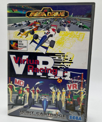 Virtual racing gioco - sega, mega