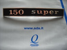 TARGHETTA IN ALLUMINIO VESPA