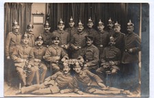 Foto Ak Soldaten Pickelhaube