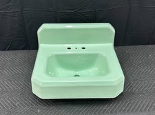 Lavello bagno in ghisa verde