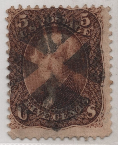1861 cinque centesimi - us,