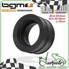 MANICOTTO CARBURATORE RACCORDO DRITTO DA 45 ASPIRAZIONE TUBO GOMMA UNIVERSALE