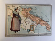 Cartolina Pubblicitaria OvoMaltina Colazione Puglia Vander Milano c14