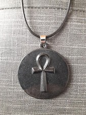 Collana uomo donna ciondolo in resina Chiave Ankh bigiotteria idea regalo