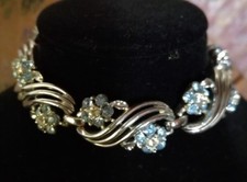Elegante bracciale LISNER vintage anni 50 60 bigiotteria americana 