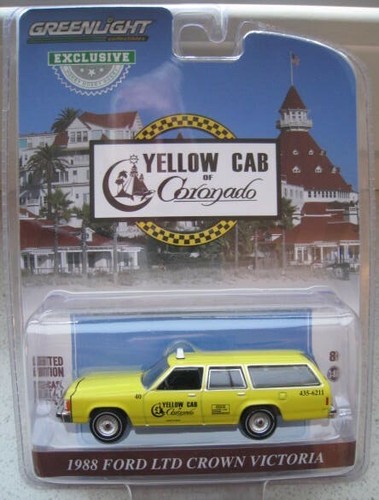 Ford ltd crown victoria - ltd, yellow