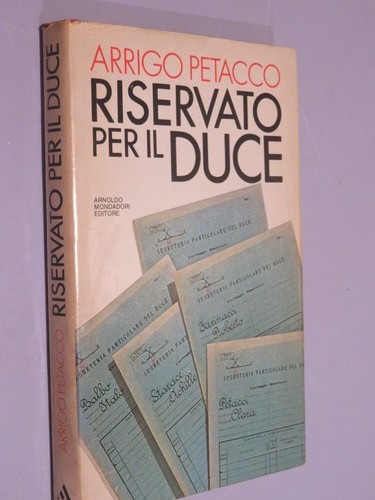 Riservato per duce arrigo - per,