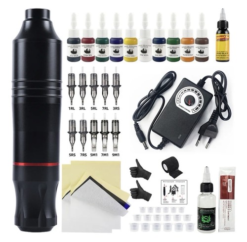 Kit macchina penna tatuaggio - macchina,